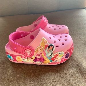 Size 8 little girl Crocs!